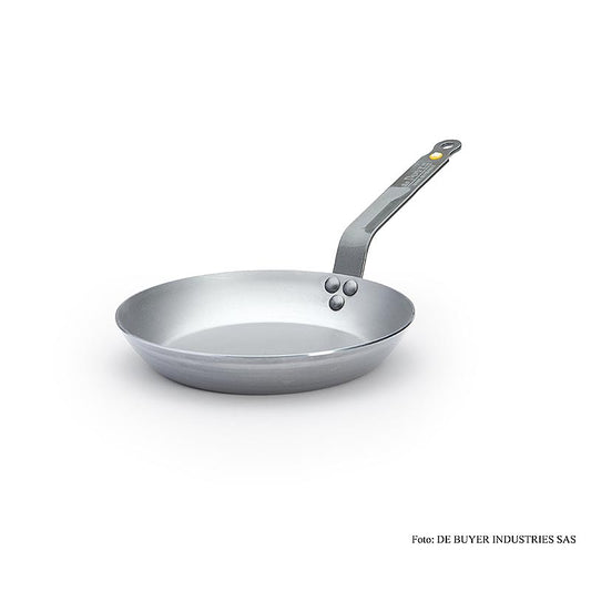 deBUYER "Mineral B Element" ijzeren pan "Lyonnaise", ø 24 cm, 3,8 cm hoog, 1 stuk
