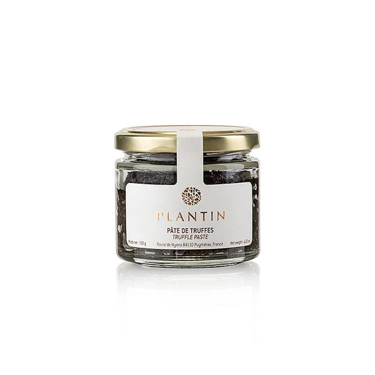 Truffelpasta, zwart, van Aziatische truffel, Plantin, 120 g