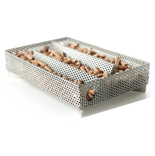 Accessoires - A-Maze-N, inzetstuk voor roken met pellets, rechthoekig, 20,5x14x5cm, 1 stuk