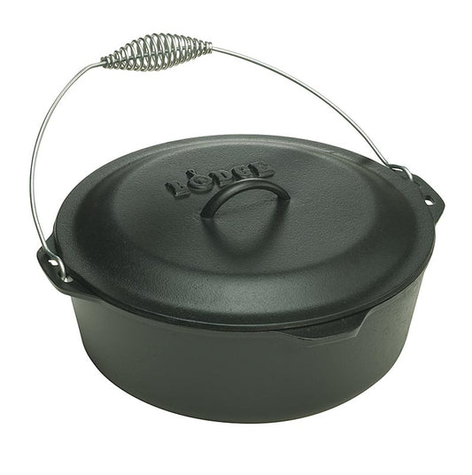 Kookpot Lodge Dutch Oven met deksel, geschikt voor rookoven, 47 liter - Accessoires voor rookoven