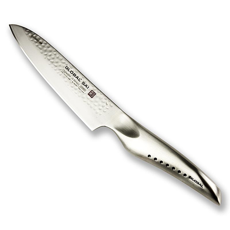 Global SAI-M01 koksmes, hamerslagdesign, 14 cm, 1 stuk