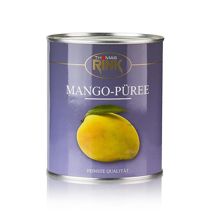 Mangopuree, gezoet, 850 g: natuurlijke, zoete mangopuree in een handige verpakking