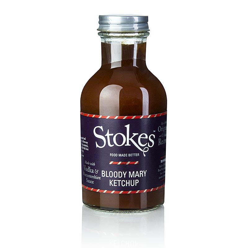 Stokes Bloody Mary tomatenketchup, hartig, 256 ml - heerlijke tomatenketchup met hartige smaak, perfect voor Bloody Mary cocktails