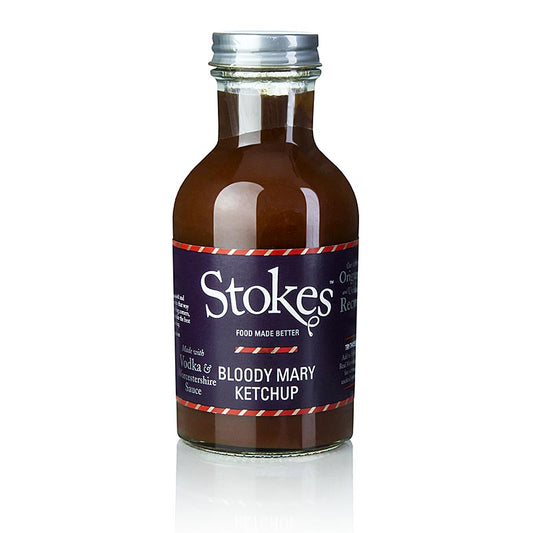 Stokes Bloody Mary tomatenketchup, hartig, 256 ml - heerlijke tomatenketchup met hartige smaak, perfect voor Bloody Mary cocktails