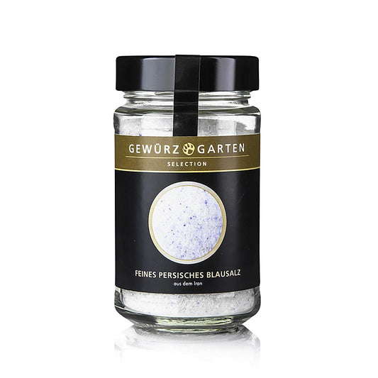 Spice Garden Perzisch Blauw Zout, fijn, Iran, 240 g - hoogwaardig zout uit Iran met fijne korreltextuur, perfect voor verfijnde gerechten