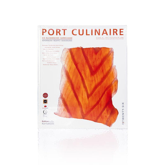 Port Culinaire - Gourmet Magazine, uitgave 26, 1 stuk showcasing the latest edition of the high-end culinary publication