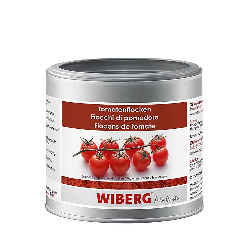 Wiberg tomatenvlokken, tomatenpuree, gedroogd, 170 g