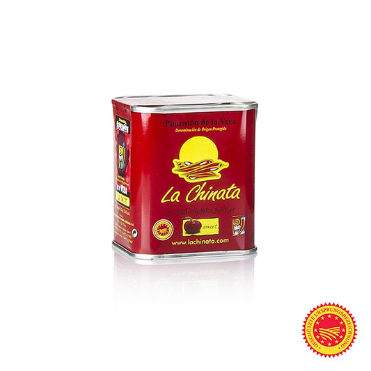 70g tin of sweet, smoked Paprikapoeder - Pimenton de la Vera DOP/PDO from la Chinata