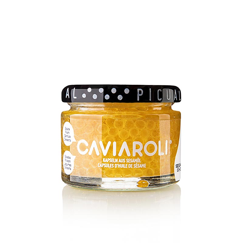 Caviaroli® oliekaviaar, kleine pareltjes van sesamolie, 50 g