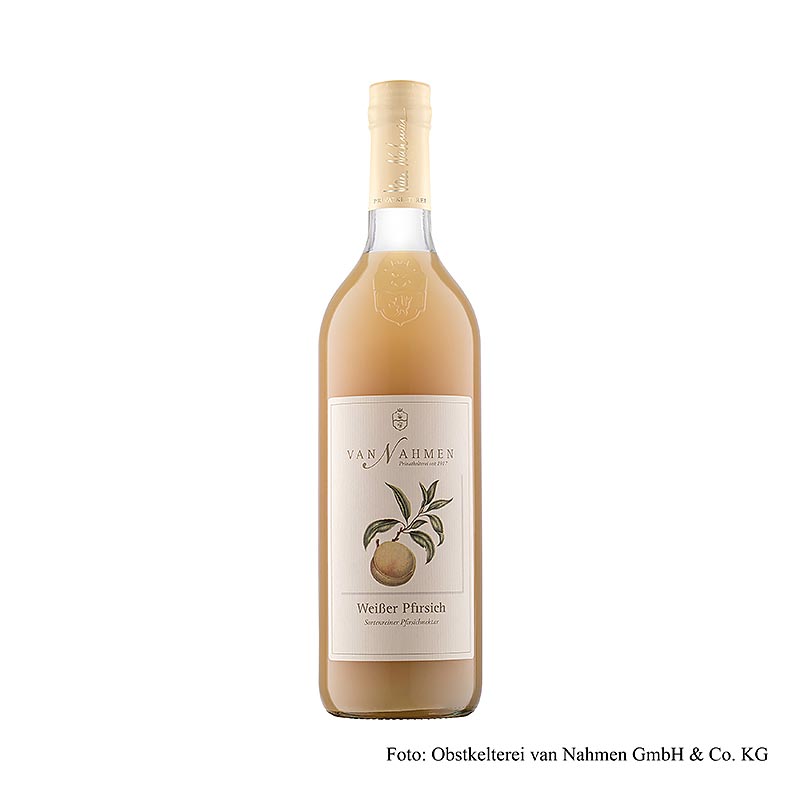 van Nahmen - Witte perziknectar 50% puur sap, 750 ml