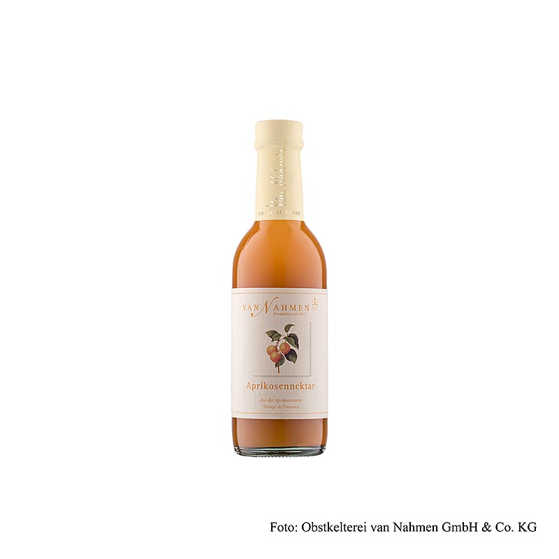 van Nahmen - Abrikozennectar (Orange de Provence), 45% direct geperst sap, 250 ml