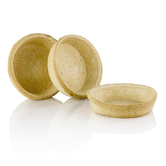 Bladerdeegtaartjes voor quiche, 2,1 cm hoog, ø 8,5 cm, Pidy, 1,31 kg, 72 stuks