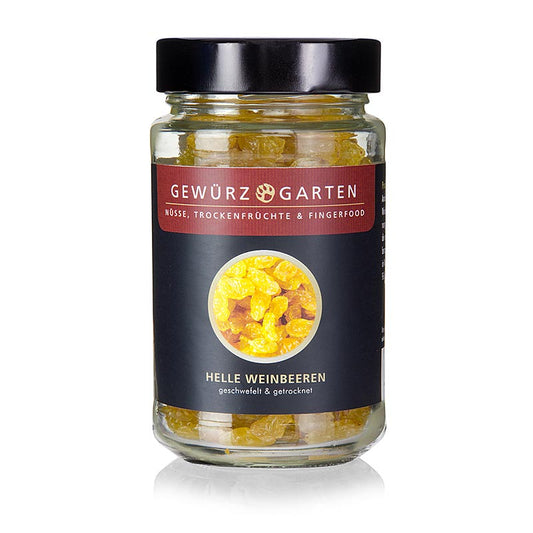 Organic dried grapes, similar to sultanas, 120 grams, from Gewürzgarten