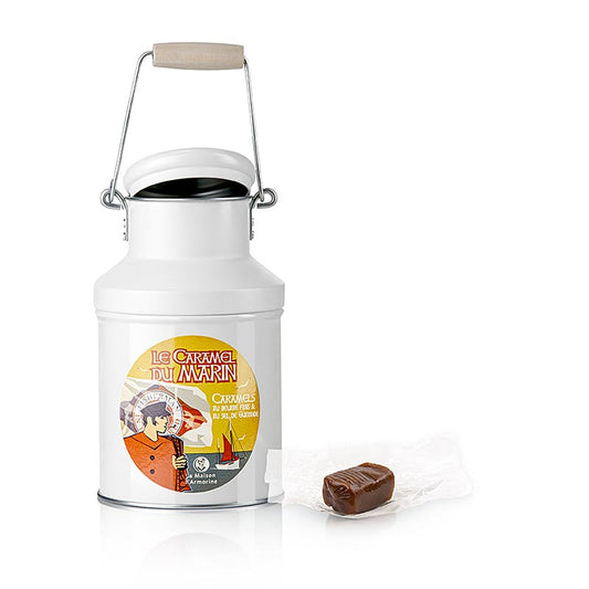 Caramels Bretons - karamelbonbons met boter en zeezout, in melkkan, 200 g