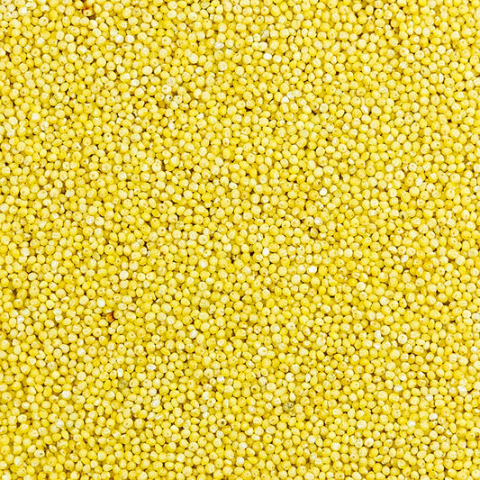 Gierst, heel, gepeld, biologisch, 1 kg verpakt in milieuvriendelijke verpakking