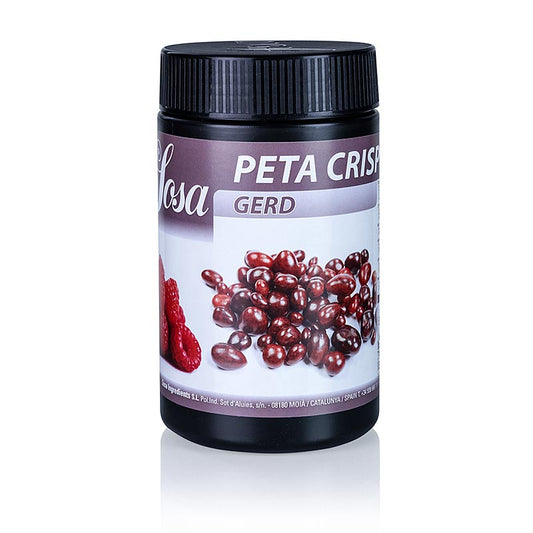 Delicious 900g Peta Crispy raspberry with cocoa butter coating, natural and gluten-free