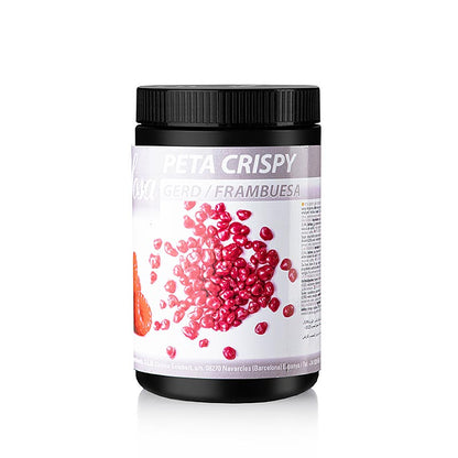 Peta Crispy (knallende bruisbonbons), framboos, omhuld met cacaoboter, waterbestendig, 900 g