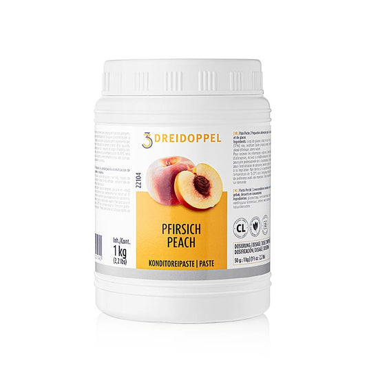 Perzikpasta van Dreidoppel, Nr221, 1 kg, perfect voor bakken en koken