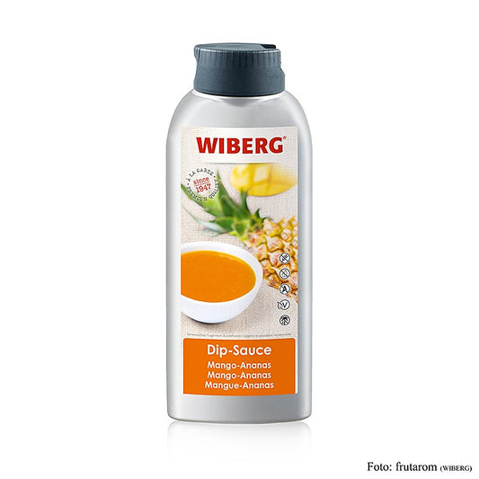 WIBERG Mango- en ananas dipsaus, met kerrie en gember, 700 ml 