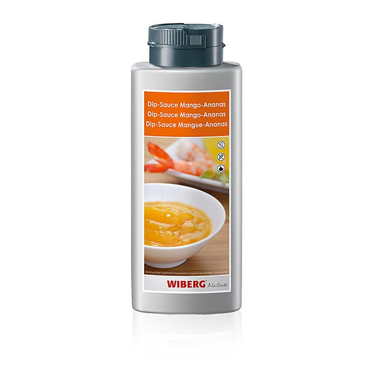 Delicious WIBERG Mango and Pineapple Dip Sauce with Curry and Ginger, 700 ml