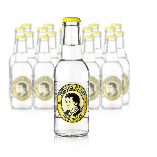 Thomas Henry - Tonic Water, veganistisch, 4,8 l, 24 x 200 ml