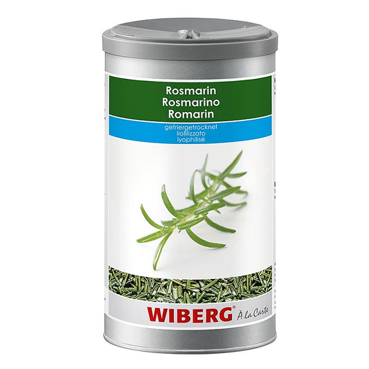 Gevriesdroogde Wiberg rozemarijn in een verpakking van 140 g
