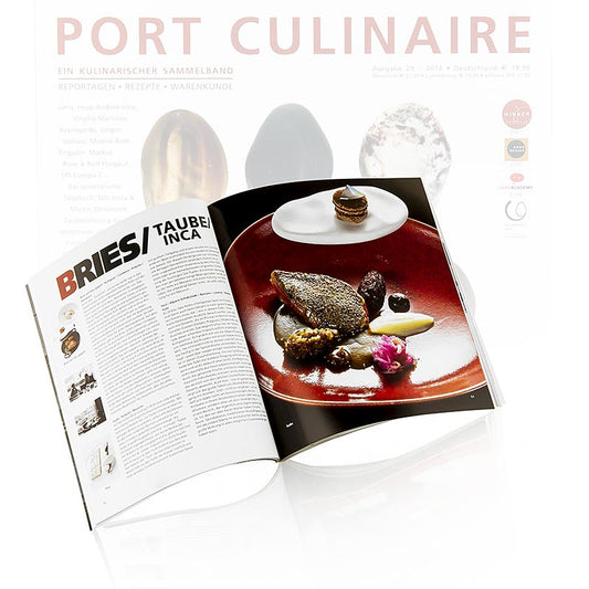  One copy of Port Culinaire Gourmet Magazine uitgave 29 featuring stunning food photography and exclusive culinary content