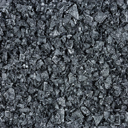 Zwart sierzout in piramidevorm van Petros, Cyprus, 600 g