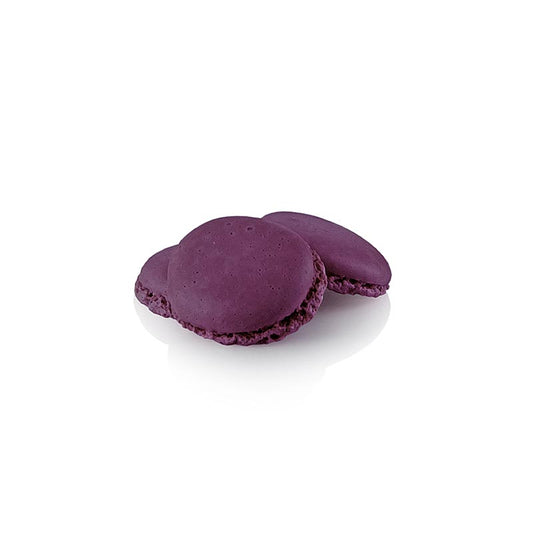 Macarons Paars, amandel-baisershelften, om te vullen, ø 3,5 cm, 921 g, 384 st