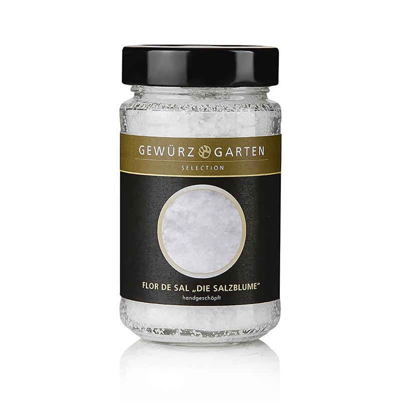 Handgeschepte 120 g Flor de Sal from Gewürzgarten, a premium product
