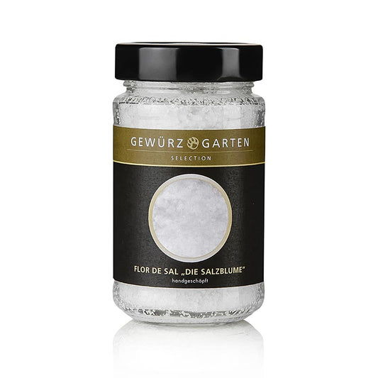 Handgeschepte 120 g Flor de Sal from Gewürzgarten, a premium product
