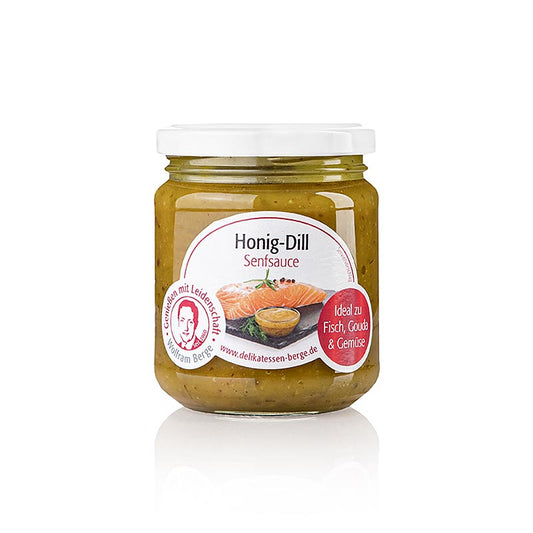 Honing-dille-mosterdsaus, Wolfram Berge, 200 ml