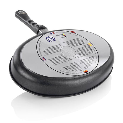 AMT Gastroguss grillpan van 35x24cm met BBQ ruitpatroon voor perfecte grillresultaten