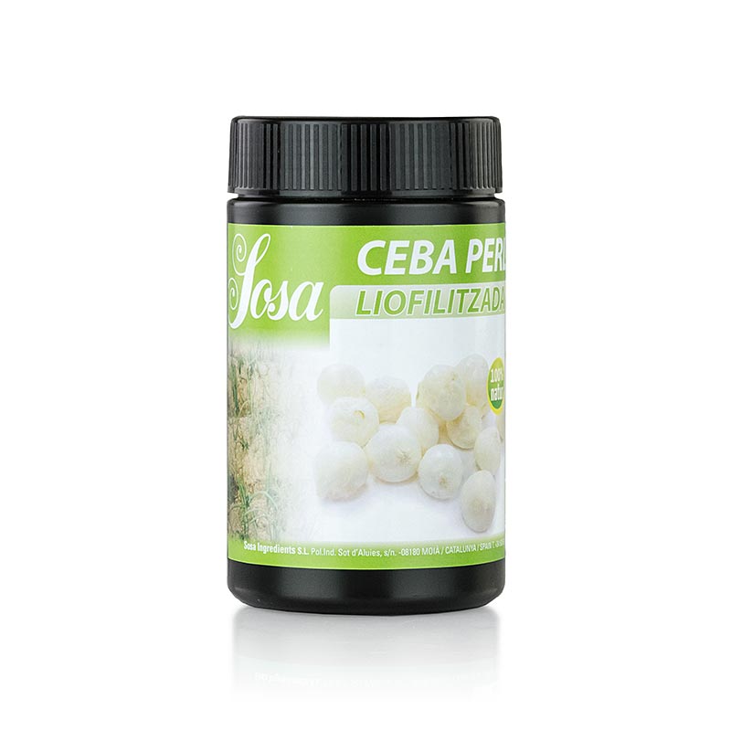 Sosa gevriesdroogde zilveruitjes, hele (37991), 60 g - premium quality freeze-dried whole silver onions