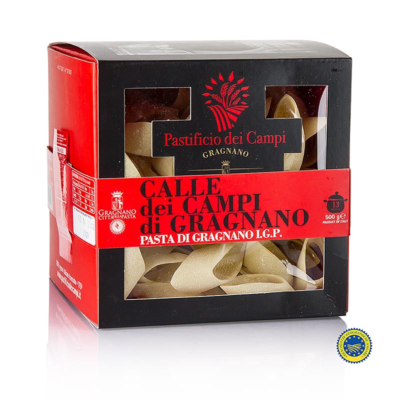 Pastificio dei Campi - No.54 Calle, onregelmatige ringvormige pasta, Pasta di Gragnano, IGP/g.U., 500 g