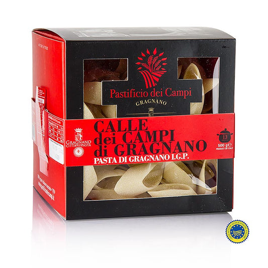 Pastificio dei Campi - No.54 Calle, onregelmatige ringvormige pasta, Pasta di Gragnano, IGP/g.U., 500 g