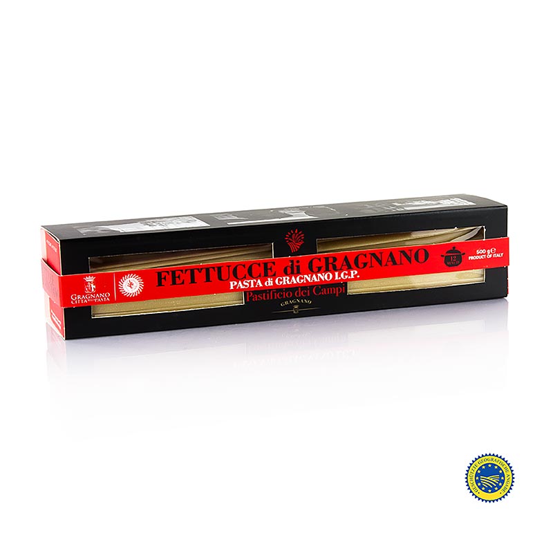 Pastificio dei Campi - No.10 Fettucce, bandpasta 14 mm, Pasta di Gragnano, IGP/g.U., 500 g