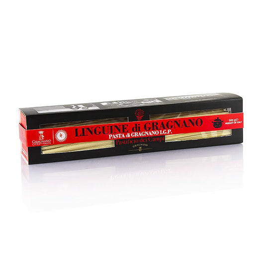 500g of Pastificio dei Campi No8 Linguine, Pasta di Gragnano, IGP/PDO, perfectly crafted Italian pasta