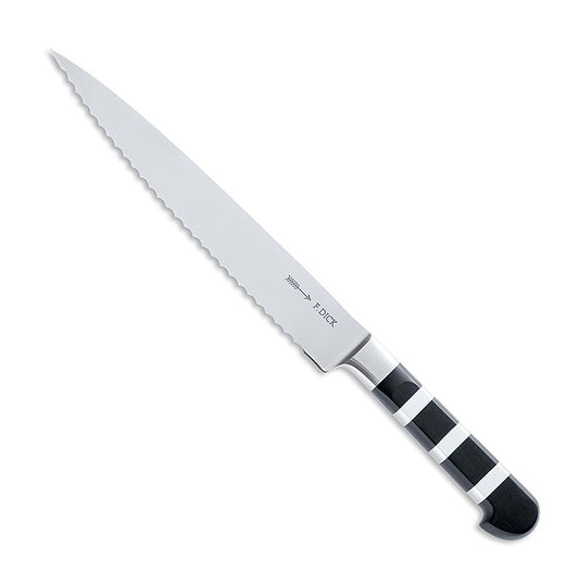 Stainless steel 21cm DICK Serie 1905 meat knife with serrated edge, 1 piece