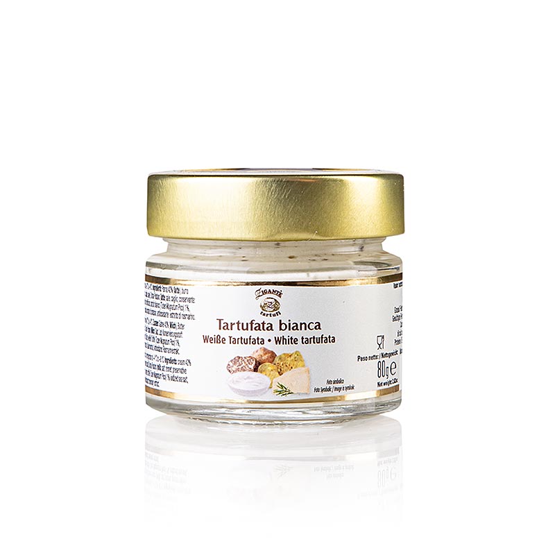Delicious Zigante Tartufi truffle spread with summer and white truffles, 80g
