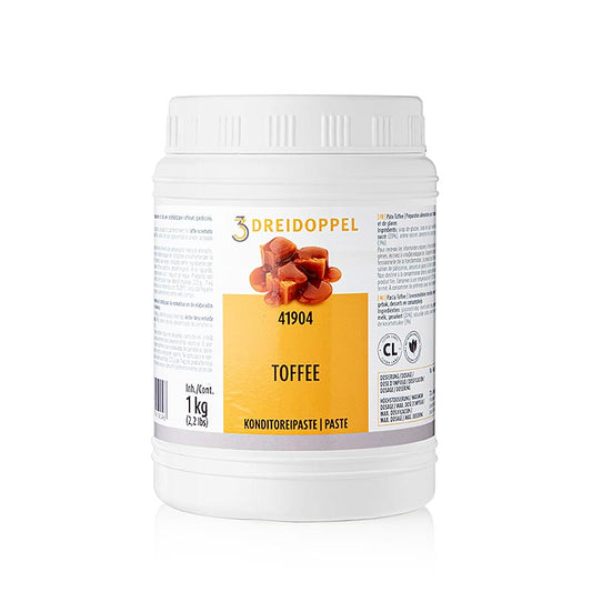 Toffee pasta, Dreidoppel No419, 1 kg - Romige en smaakvolle toffeepasta voor heerlijke desserts en bakrecepten