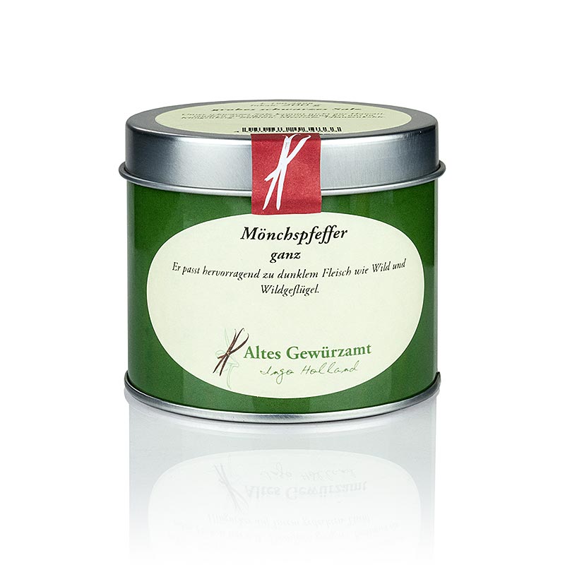 50 gram package of Monnikspeper, a whole spice by Altes Gewürzamt