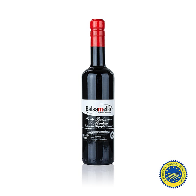 Fondo Montebello - Aceto Balsamico di Modena BGA, ABB50, Balsamello, 500 ml - Een fles van 500 ml heerlijke Aceto Balsamico di Modena BGA