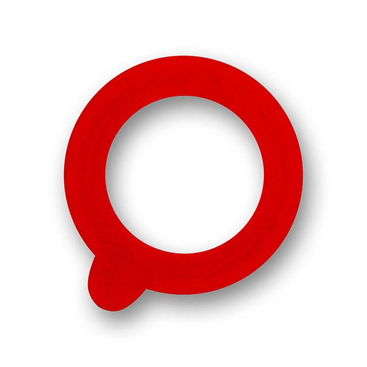 Rubber rings for wire hanger glass - 400ml ø 80mm, 1 piece, designed to securely hold and protect glass containers