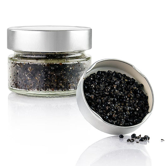 Gewürzgarten Zwarte peper De Luxe, gefermenteerd met zeezout, gemalen, 80 g