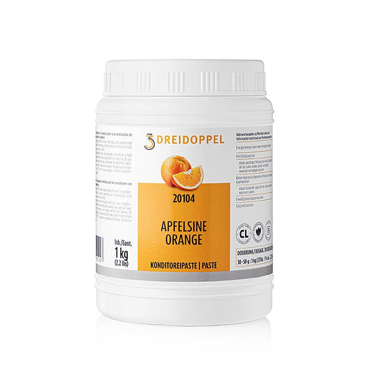 Sinaasappelpasta, Dreidoppel, Nr201, 1 kg - Delicious and versatile orange-flavored paste for culinary creations