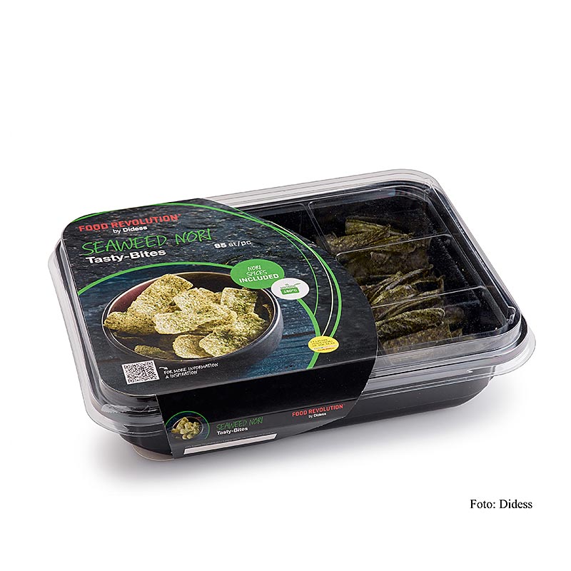 Tasty Bites "Seaweed-Nori" - fingerfood op basis van rijst om te frituren, 70 g, 95 st
