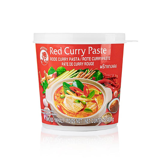 Currypasta, rood, Cock Brand, 400 g