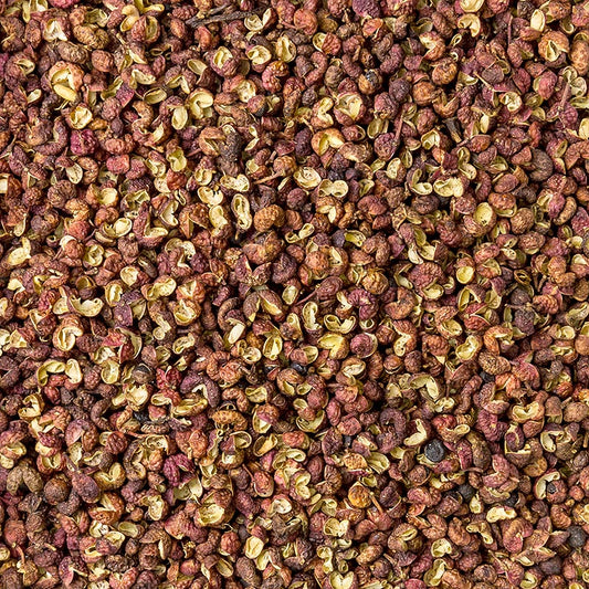 Hand-picked 250 g package of Sichuan pepper rood, also known as Szechuan pepper or Chinese bergpeper