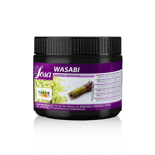 Groene Sosa Wasabi poeder, Hakata (39086), 200 g, ideaal voor sushi en andere Aziatische gerechten